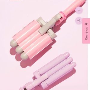 Mermade PRO Hair Waver - 1.25" Pink × 1